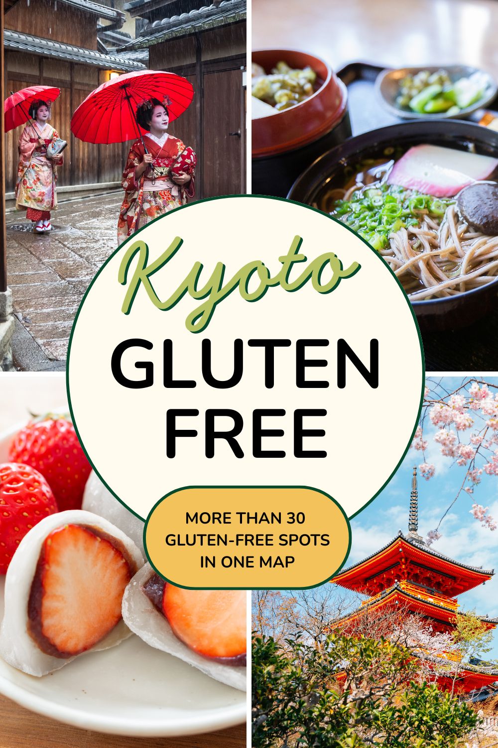 Kyoto Glutenfree - Curated Google Map with glutenfree spots