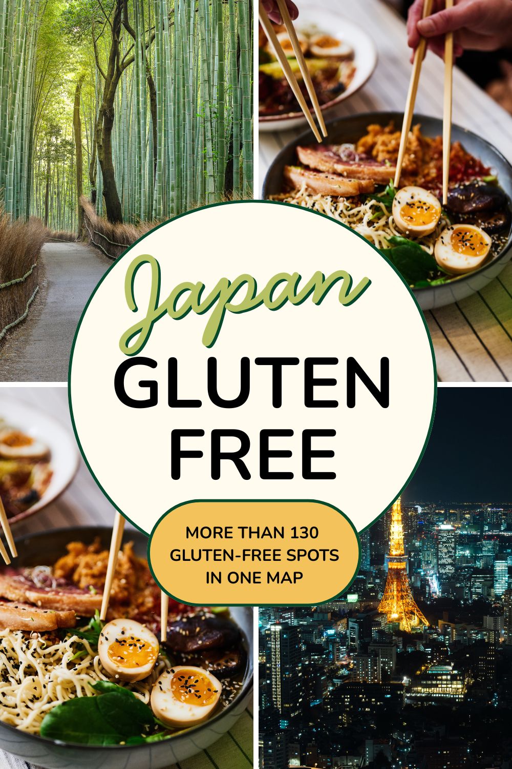 Japan Glutenfree - Curated Google Map with 130 glutenfree spots